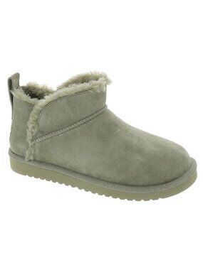 Koolaburra by UGG Koola Ultra Mini Limewash Green Suede Boots SZ 8 New With Tags